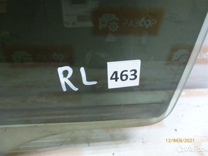 Стекло двери заднее левое Mitsubishi Lancer CS1A