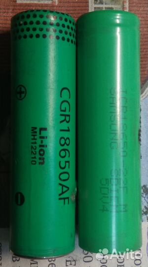 Аккумуляторы Li-ion 18650