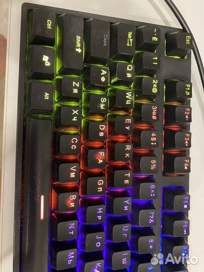 Игровая механическая клавиатура defender blitz