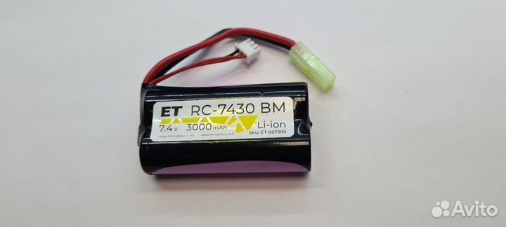 Аккумулятор ET RC-7430BM