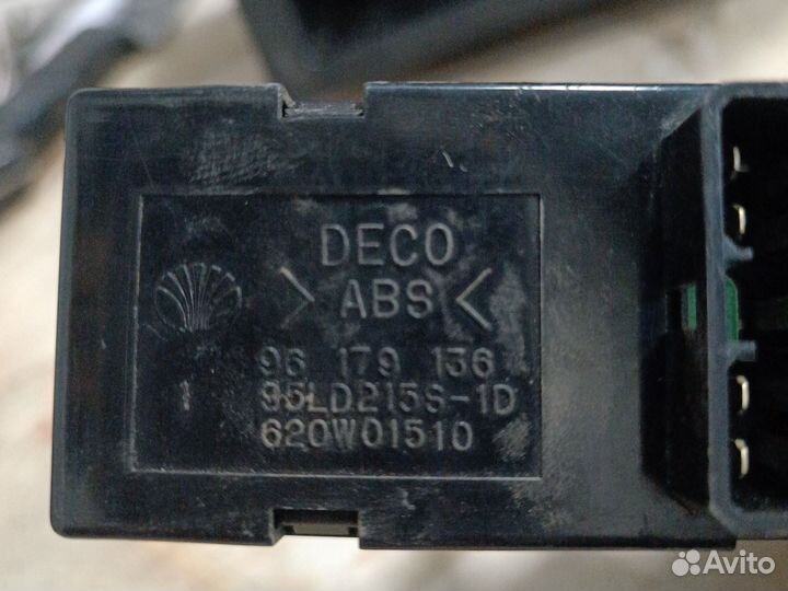 Блок кнопок электростеклоподъёмников daewoo nexia