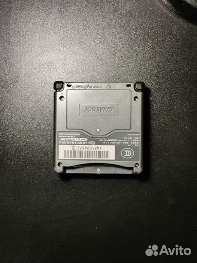 Nintendo game boy advance sp aga-101 черный