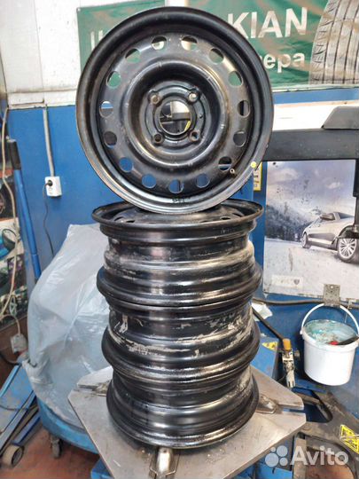 4 диска штампованные