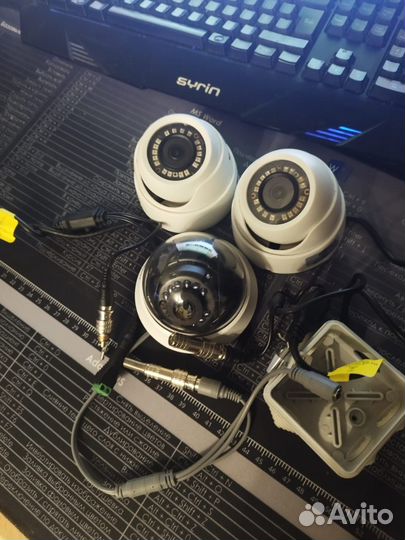 Камеры видеонаблюдения аналоговые купольные