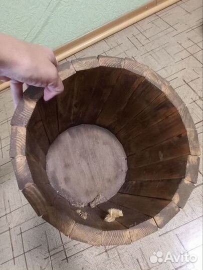 Кадушка деревянная