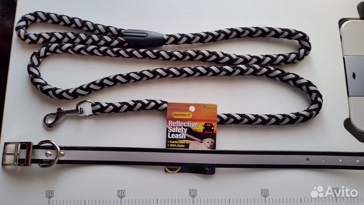 Ошейник с поводком