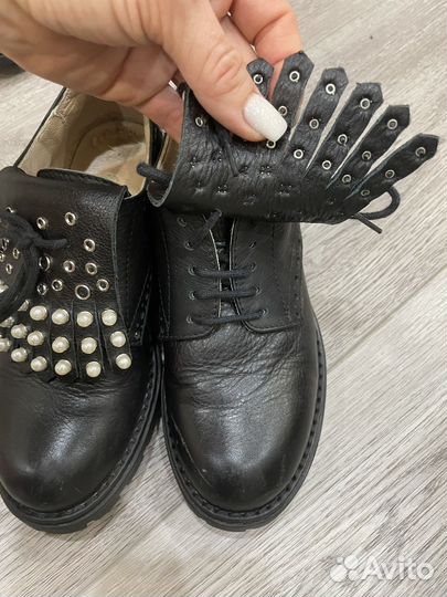 Ботинки для девочки ermano scervino junior 31 р