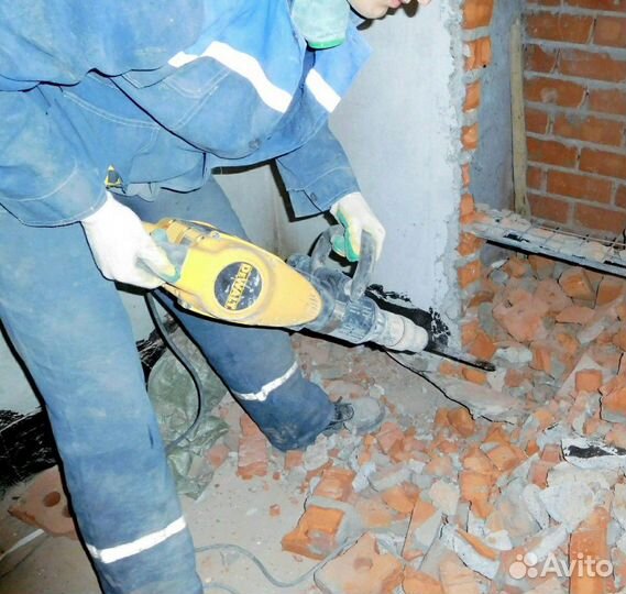 Подготовка квартир к ремонту. Демонтажные работы