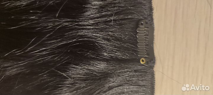 Хвост из натуральных волос