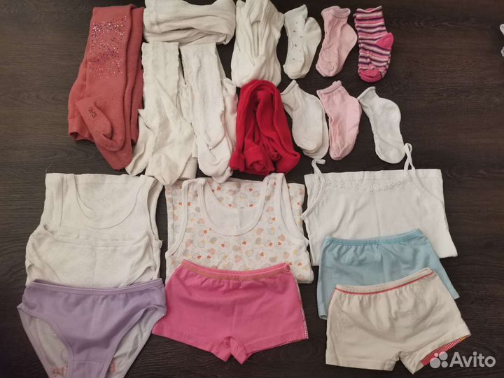 Пакет одежды на девочку 98-104