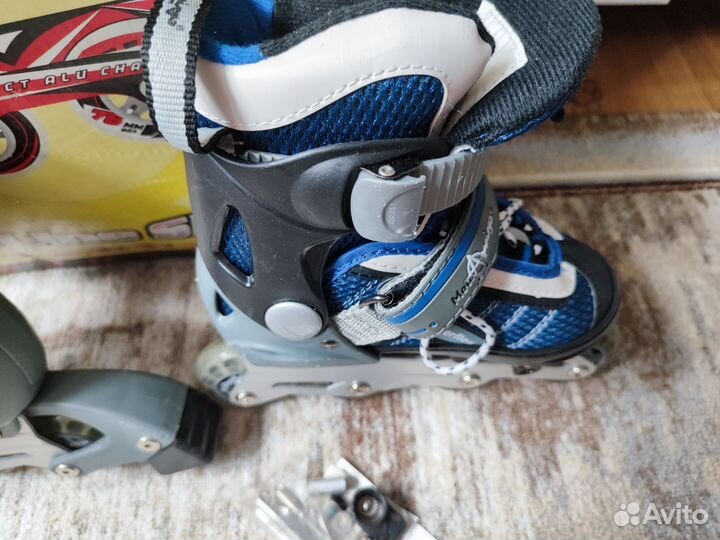 Роликовые коньки детские раздвижные