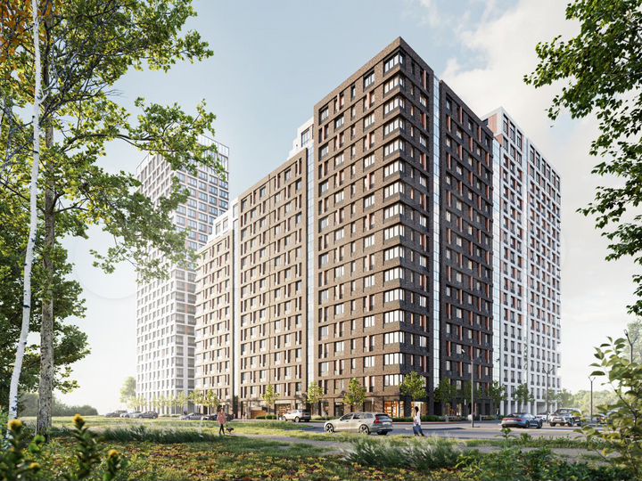 3-к. квартира, 63,5 м², 11/15 эт.