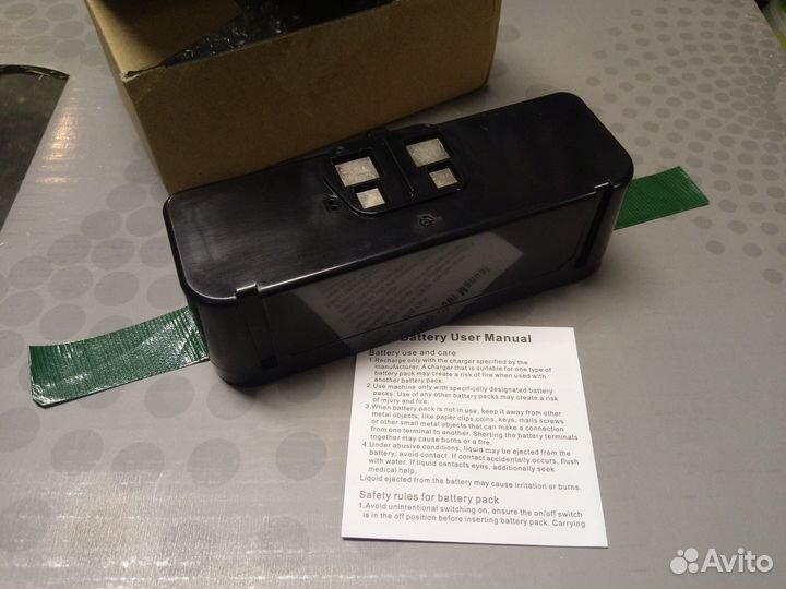 IRobot Roomba новый литиевый аккумулятор