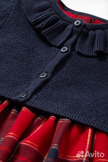 Платье с кардиганом 86