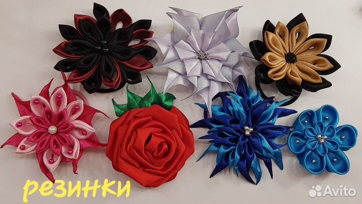 Резинки для волос, заколки, невидимки