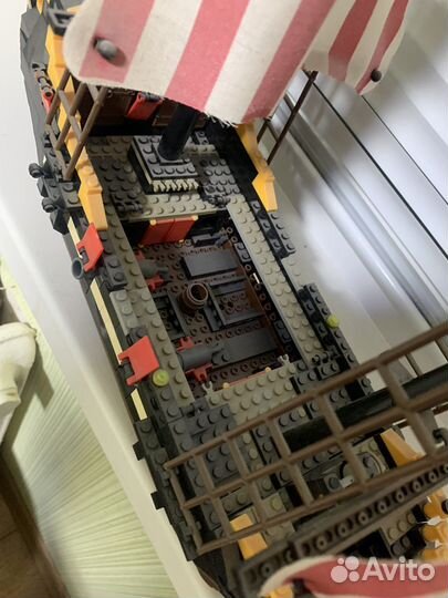 Lego пиратский корабль