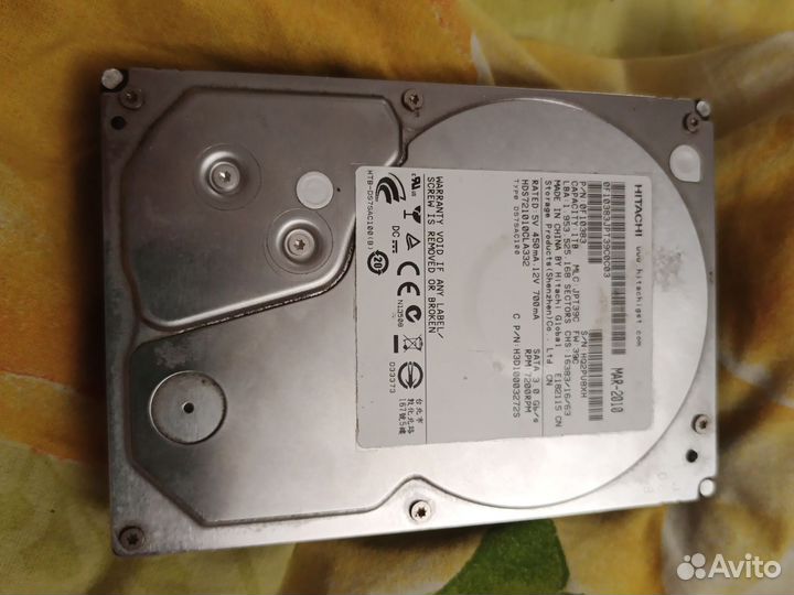 Продам hdd 1tb