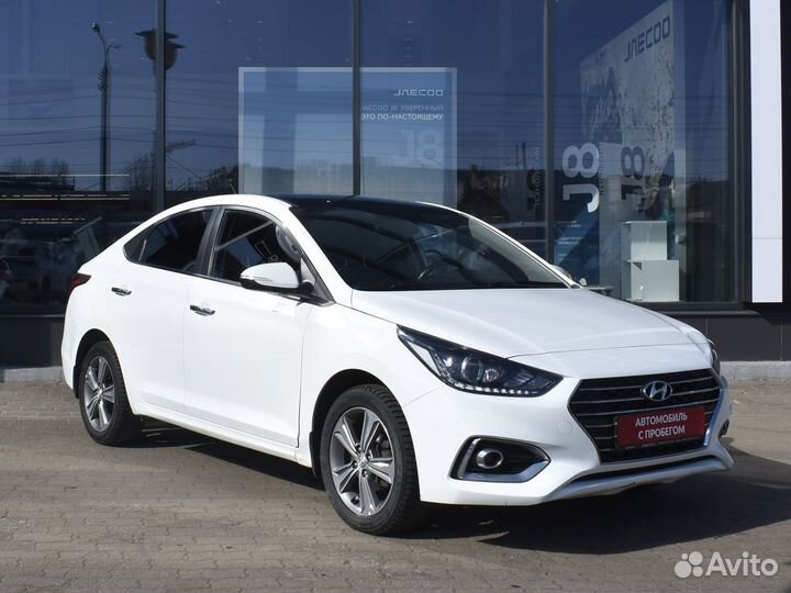 Hyundai Solaris 1.6 AT, 2017, 71 630 км