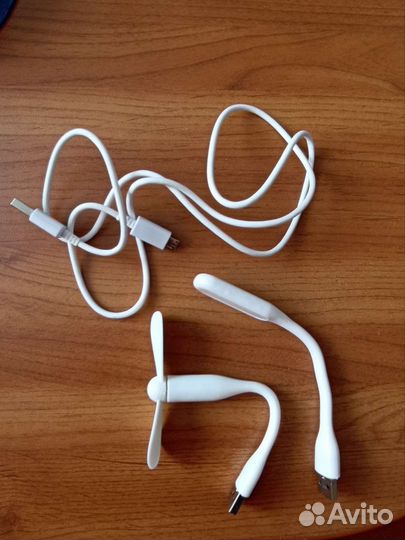 USB: Лампа, вентилятор и зарядное