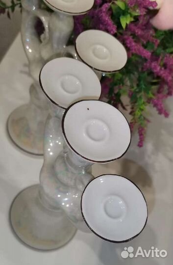 Подсвечники фарфор 2 шт