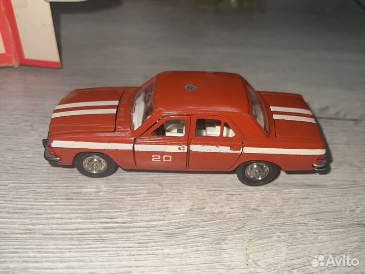 Волга газ 3102 СССР 1:43 пожарная