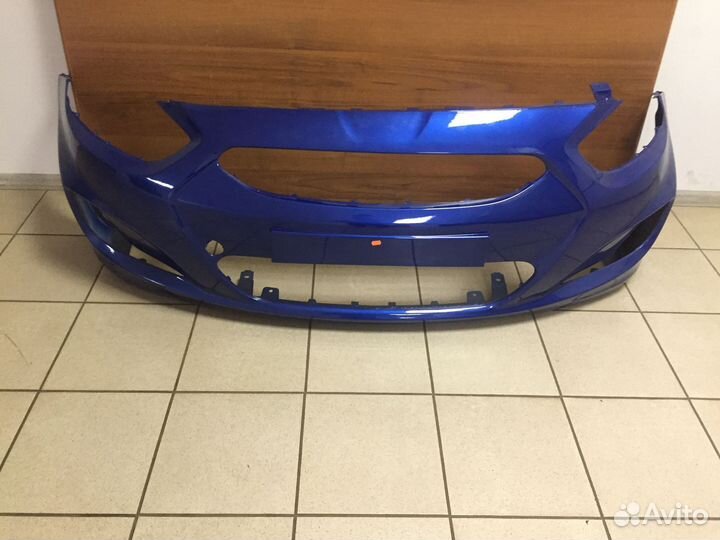 Бампер передний Hyundai Solaris