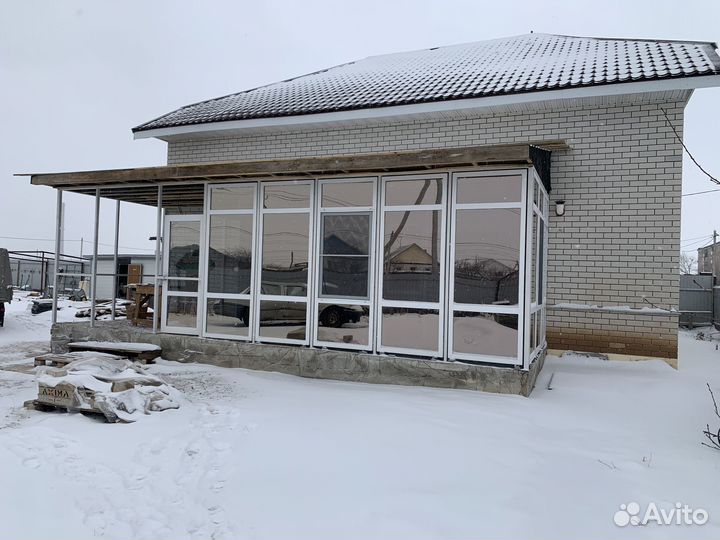 Окно пластиковое на веранду