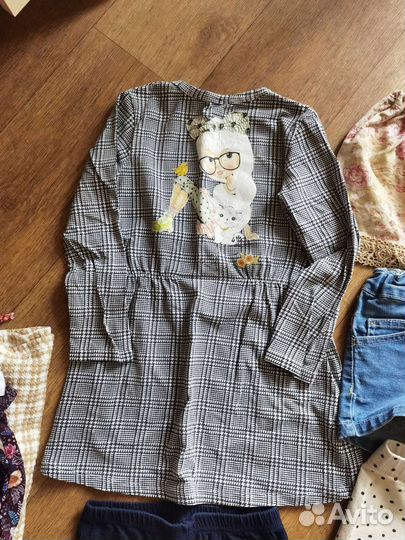 Одежда для девочки пакетом 110 116
