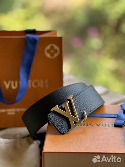 Двухсторонний ремень Louis Vuitton Initiales lv ко