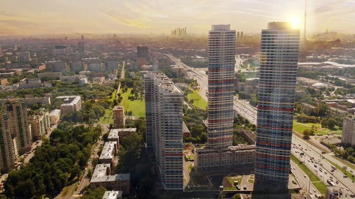 2-к. квартира, 110 м², 51/58 эт.