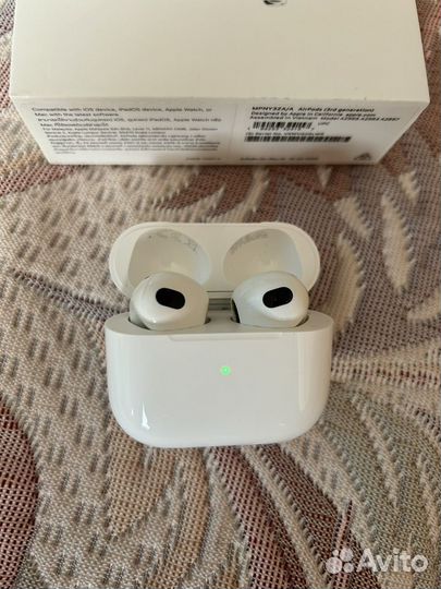 Беспроводные наушники apple airpods 3