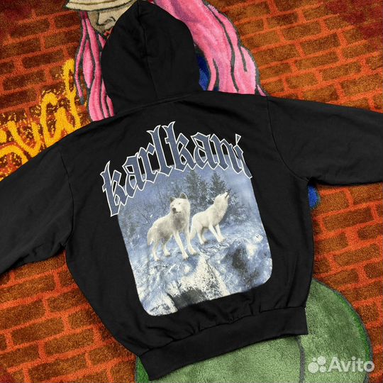 Зип худи Karl kani Big logo