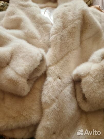 Эко шубка короткая