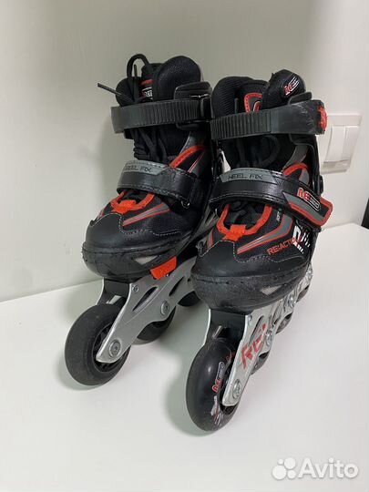 Роликовые коньки детские reaction Rainbow 26-31