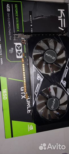 Видеокарта gtx 1650 4gb