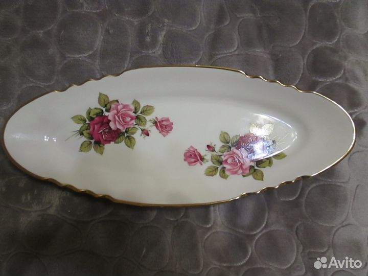 Селедочница фарфоровая СССР