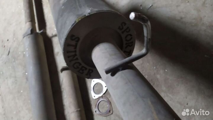 Выхлопная система на приору из нержавейки