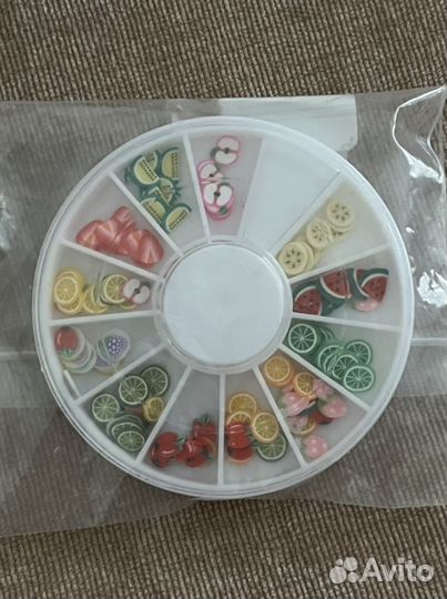 Декор для ногтей фрукты