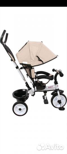 Детский велосипед с ручкой