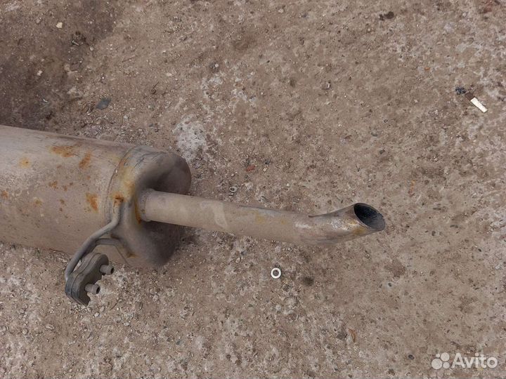 Кия рио 3 седан глушитель