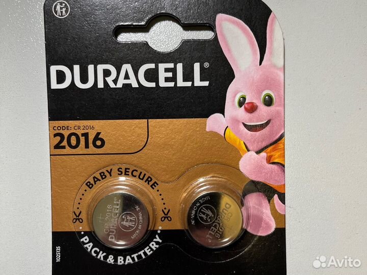 Батарейки литиевые 3 В CR 2032, 2025, 2016 (2шт)