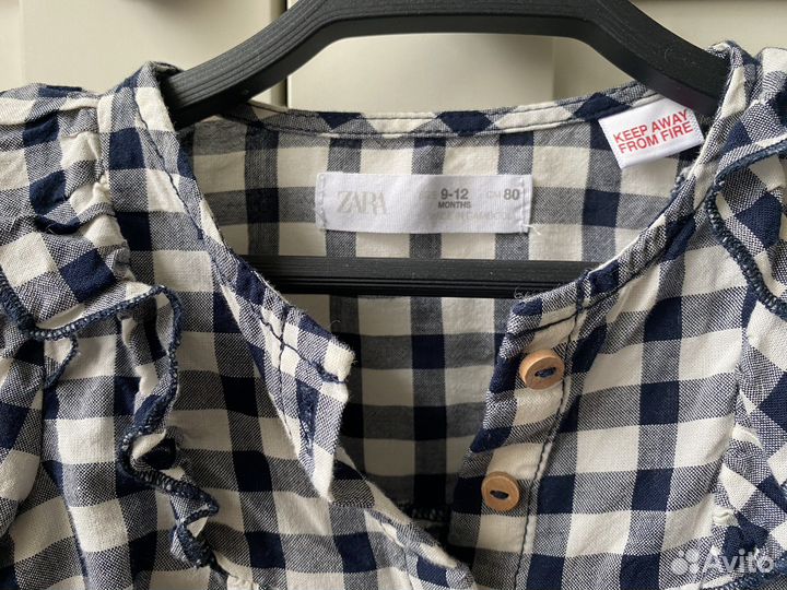 Рубашка для девочки Zara 80