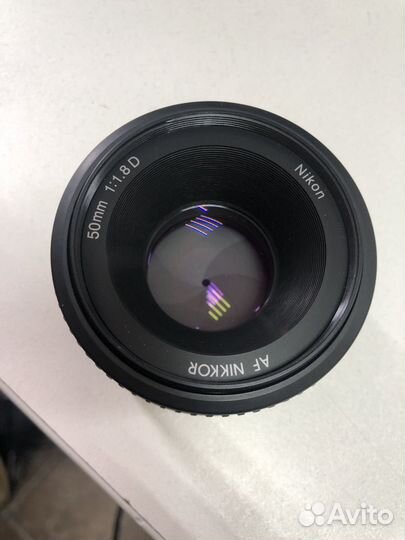 Объектив nikon 50mm 1 8 d