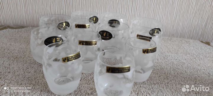 Набор рюмок и бокалов