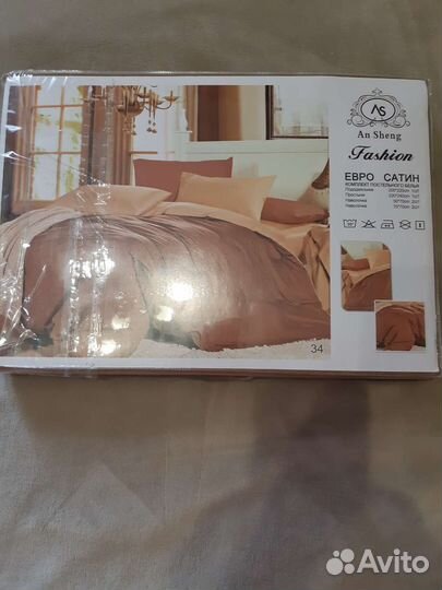 Комлект п.белья новый евро