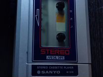 Японский кассетный плеер Sanyo (рабочий)