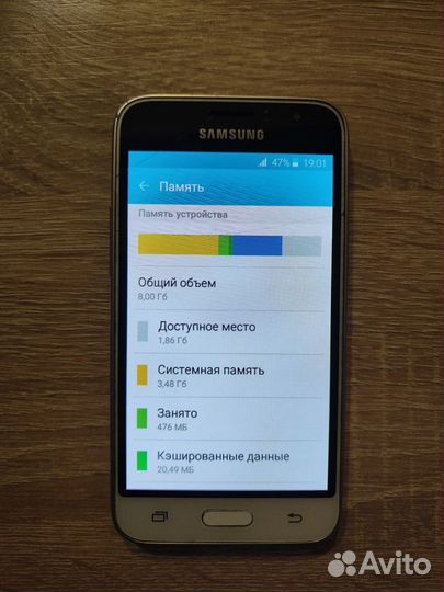 Samsung Galaxy J1 (2016) SM-J120F/DS, 8 ГБ