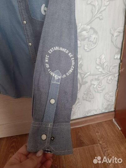 Джинсовая рубашка