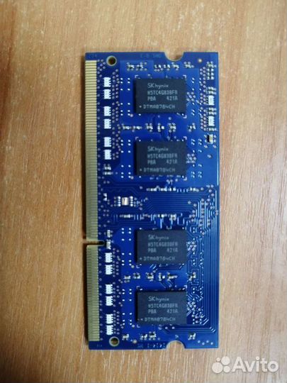 Оперативная память ddr3 для ноутбука 4gb