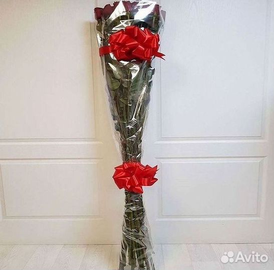 Высокие розы Доставка цветов